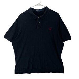 Polo Ralph Lauren Polo Shirt Men’s XL Black Short Sleeve Classic Pony Casual Top